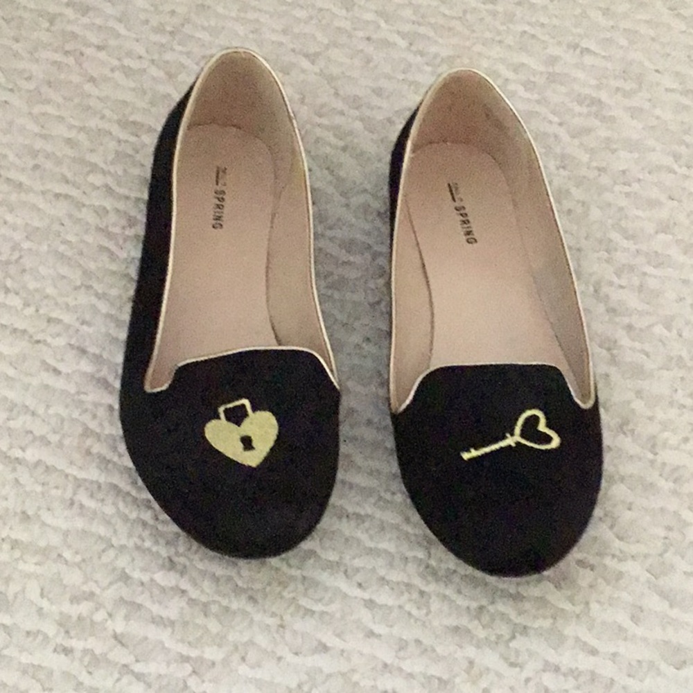 Fun lock and key loafers